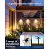 Luces solares exteriores AUDERWIN 9169 – 6 focos compactos IP65,