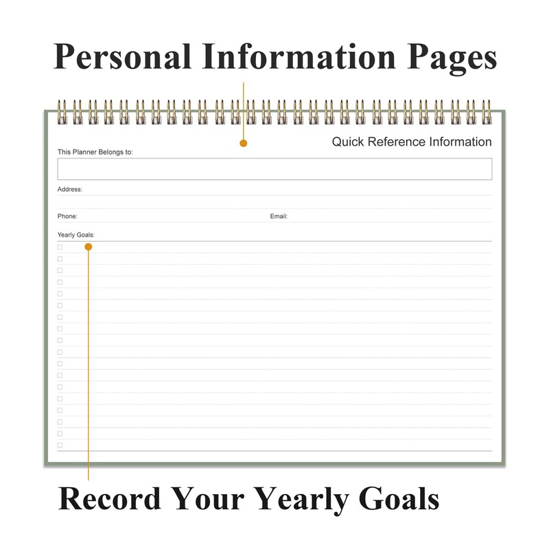 Weekly Productivity Planner - 8.5" x 11" Dashboard Desk Notepad