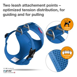 Basic Harness Air-Mesh Blue M