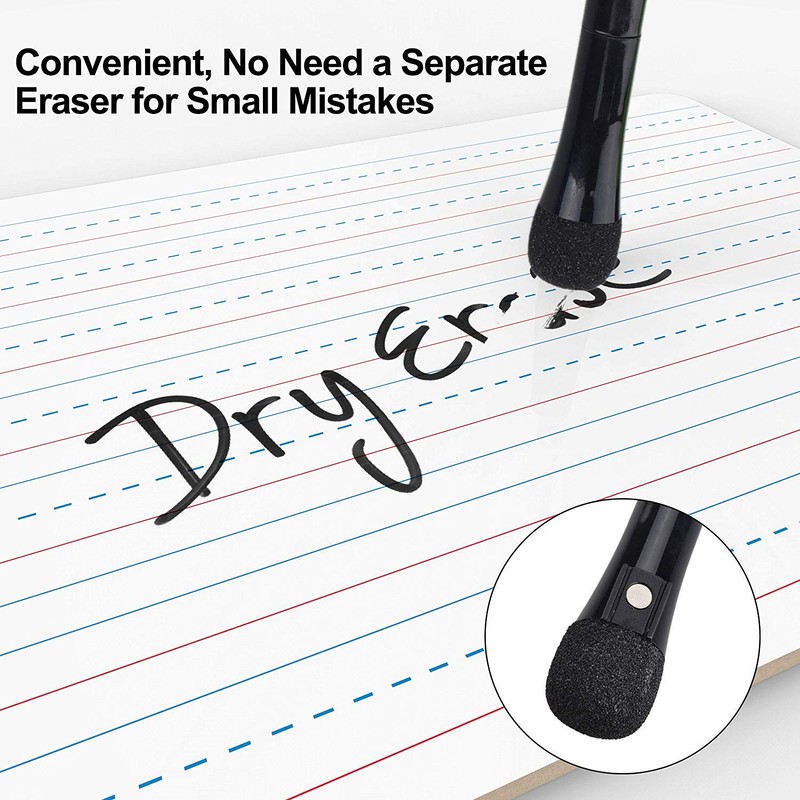 Browill Magnetic Dry Erase Markers, Fine Tip Low Odor Whiteboard