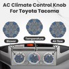 2nd Gen Tacoma Accessories AC Knob Upgrade - 2005,2006,2007,2008,2009,2010,2011,2012,2013,2014,2015 Tacoma
