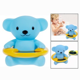 OFKPO Water Thermometer, Cute Animal Baby Bathtub Thermometer/Swimming Toy (Blue Bears)
