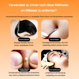 Blackhead Remover, The Ultimate Skin Cleansing Device and Hydrafacial Device for Women on the Go When Travelling. With Advanced Technologies, It Offers Thorough and Gentle Cleansing of the Skin