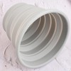Carimee Silicone Collapsible Cups for Traveling, Reusable Folding Travel Cup,