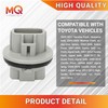 MQparts 2 Packs 90075-60060 Front Turn Signal Light Bulb Socket
