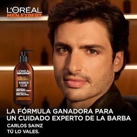 L'Oréal Paris Men Expert - Barber Club Champú 3 en 1 para barba, cabello y rostro, 200 ml