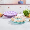 Deviled Egg Platter Compartment Round Plastic Deviled Egg Plate Reusable