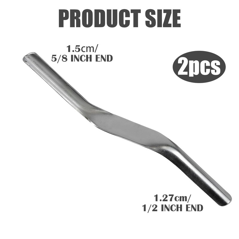 2Pcs Brick Jointer, 1/2 inch and 5/8 inch Widths Pointing
