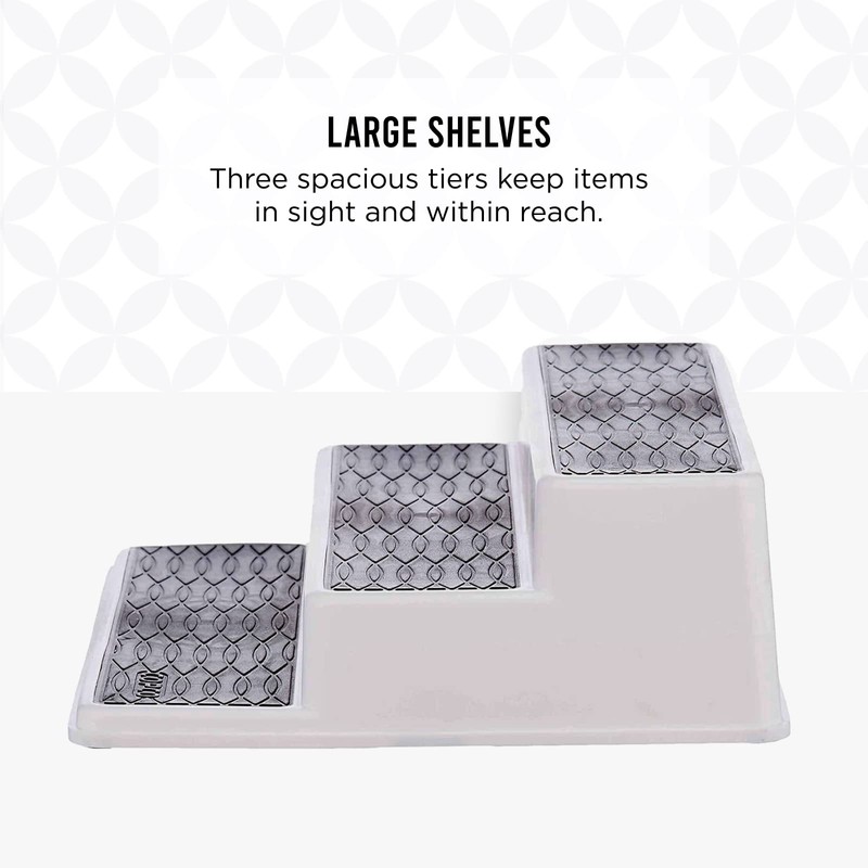 Copco 3-Tier Spice Rack Organizer for Cabinet or Pantry, 10-Inch