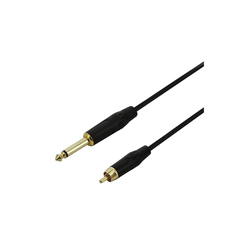 1/4" Jack to RCA Audio Cable - 1m