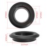 2 Inch Flexible Tank Adapter Seal Bulkhead Fitting, Rubber Sealing