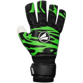 JAKO Goalkeeper Gloves Animal Supersoft NC 2594 Black/Neon Green 9.5