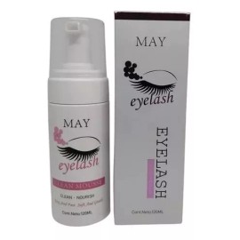 May Espuma De Limpieza Para Extensiones De Pestañas May 120ml
