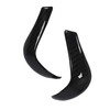 Gear Shift Knob Cover Carbon Fiber Console Shifter Head Trim