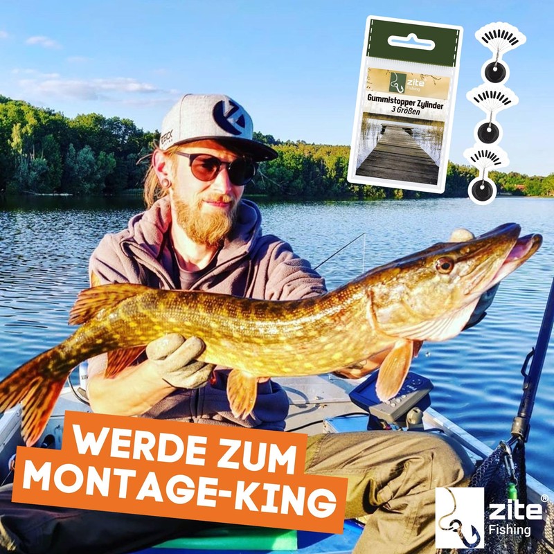 Zite Fishing Rubber Stopper Set Fishing | Line Stopper 3