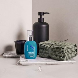 Alfaparf Milano Semi Di Lino - Crema definidora para cabello ondulado y rizado, hidrata y nutre – Reduce el encrespamiento – Humedad y protección térm