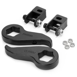 dynofit 1-3" Torsion Keys with Shock Extenders for 2011-2019 Silverado Sierra 2500HD 3500HD, Adjustable 1 to 3 Inch Heavy Duty Solid Leveling Lift Kits