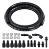 EVIL ENERGY 3/8 Fuel Line Kit 25FT, SAE 30R7 NBR