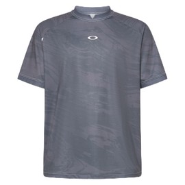Oakley Men's Reduct Notch Jersey Tee, Duality Swirl Green, Large