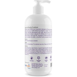 Hand & Body HA Lotion w/Shea Butter & Jojoba Oil