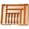 Umilife Extra Large Expandable Kitchen Siverware Utensils Drawer Organizer, 19"