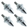 Bashineng Spike License Plate Screw Fasteners Kit License Plate Bolts