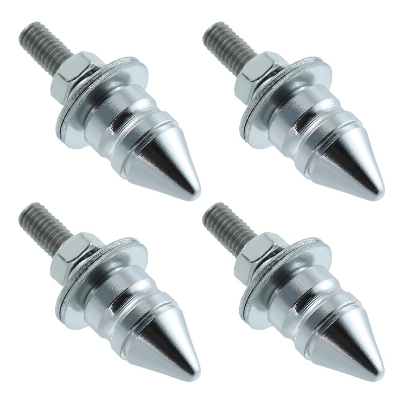 Bashineng Spike License Plate Screw Fasteners Kit License Plate Bolts