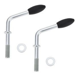 ECSiNG 2pcs M12 Jockey Wheel Clamp Extended Handle Compatible with Elddis