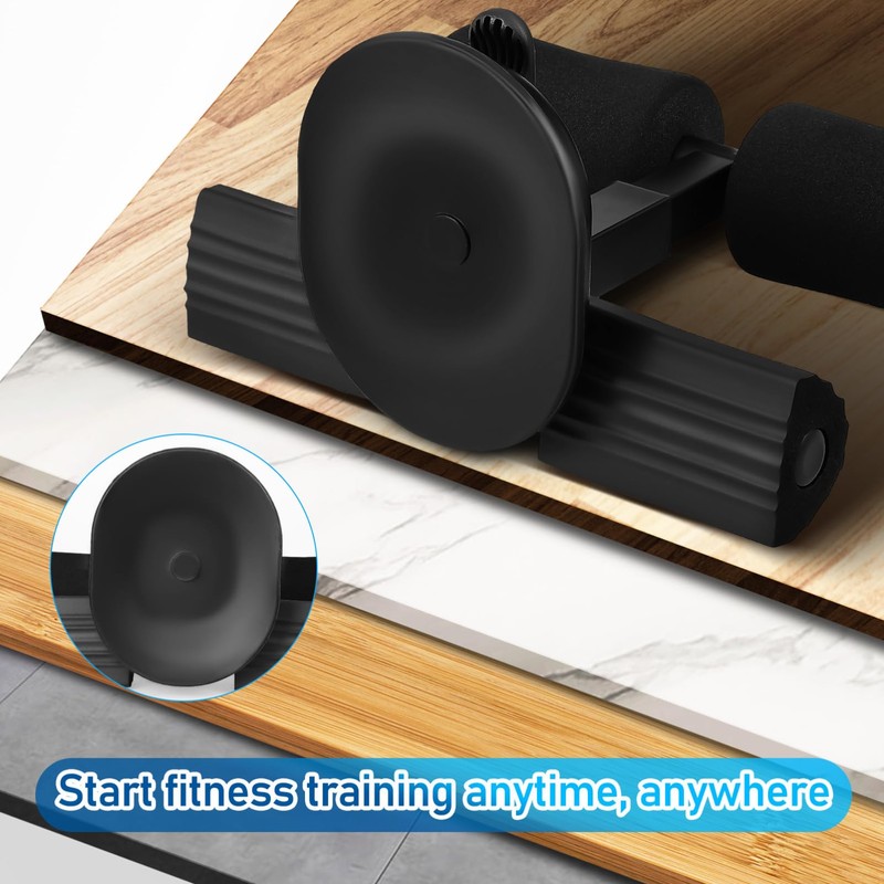 Yardwe Sit Up Bar Adjustable Sit Up Exercise Equipment Portable