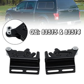 Areyourshop 2Pcs Rear Door Rotary Latches, Truck Cap Rotary Latches 83515, 83514 for Leer 100XR, 100XL and 100XQ 180XL Truck Caps