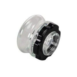 Glass Top Filler Cap 990044000 Compatible with Hamilton Beach Coffee Urn Models: D50065 (A-B), D50065C (A-B)