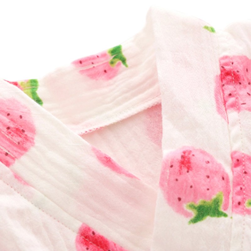 PAUBOLI - Bata kimono de algodón para recién nacido, bata