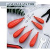 Haskoss Fishing Practice Plug Fishing Casting Plug Baitcasting Rubber Practice