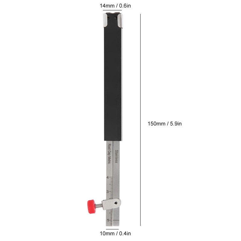 Welding Gauge Single Purpose Soldering Measuring Internal Inspection Rule Root