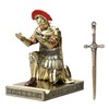 HDMbigmi Centurion Cloak Warrior Knight Pen Holder Mobile Phone Stand