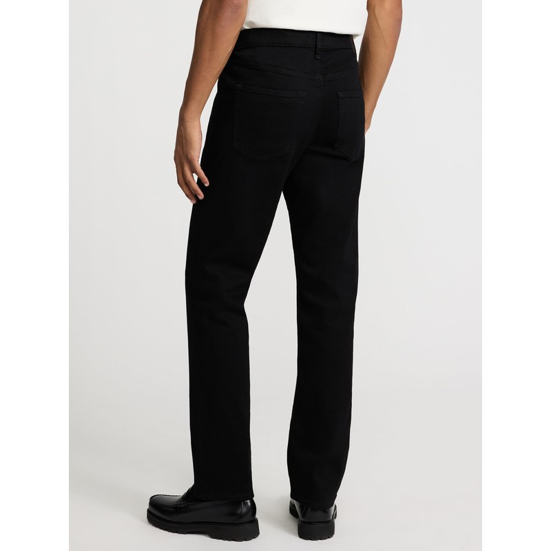 EXPRESS Mens Straight Hyper Stretch Jeans Black