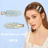 6 PCS Bride Hair Clips – No Crease Beauty Barrette
