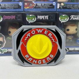 Handmade 3D printed Custom Funko Digital Pop! - POWER RANGER SERIES 1 Coin