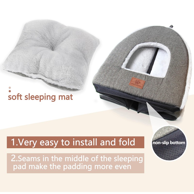Cat Bed for Indoor Cats - Cat Cave Bed Cat