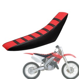 Soft Seat Cover New Compatible with Honda CR125R CR250R CR500R CR80R CRF100F CRF125F CRF150F (Red)