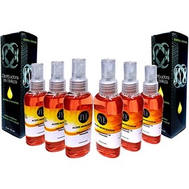JYE Set de 6 Botellas de Aceite Bronceador con Extracto de Zanahoria