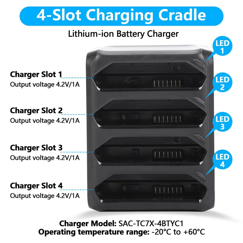 TC77 Battery Charger - for Zebra Battery Charger - for