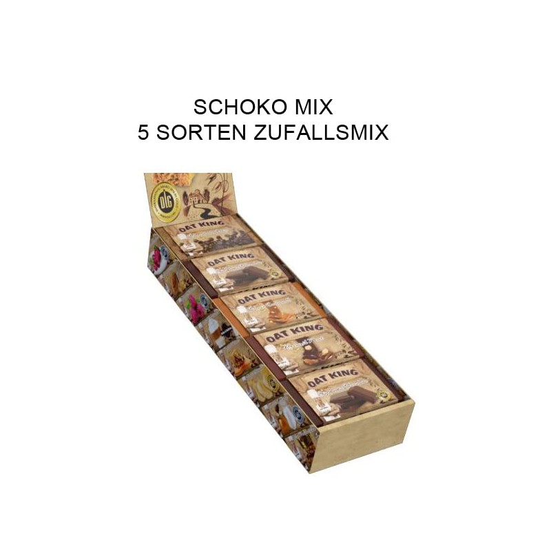Oat King Oat King Schoko Mix (10 Riegel), 1er Pack