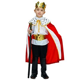 flatwhite Boy Regal King/Prince Child Costume (10-12 Years)