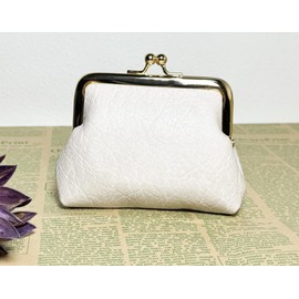 HAUNGDEJIN Makeup Bags Wallet, Cartoon Wallet, Lovely Wallet, Mini Coin Wallet, Lovely Kids Wallet, white, 11cm, Modern