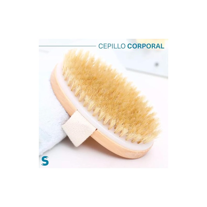 SOVICO - Cepillos Corporales Ovalados - Materiales de Alta Calidad