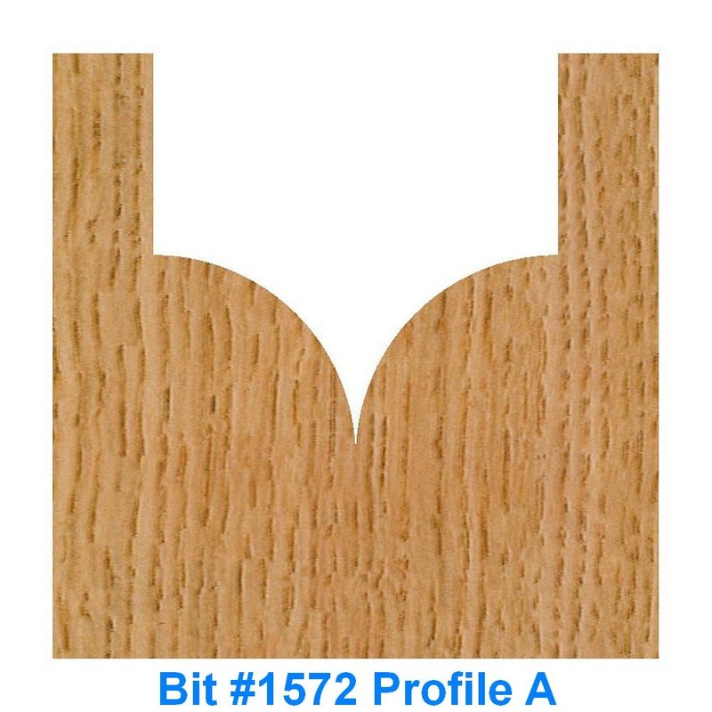 Whiteside CNC Signmaking Router Bit Set, 6 Pieces