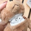 Plush 3D Brown Bear Case Cover Cute Winter Cartoon Case