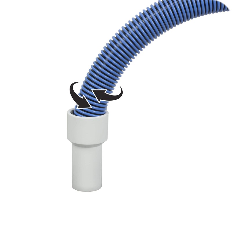 ATIE 1.5" Spiral Pool Vacuum Hose Cuff Fits 1.5" Inch