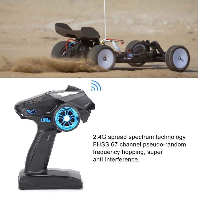 2.4G 6 Channel Transmitter X6P X6FLED Receiver Light Kit for